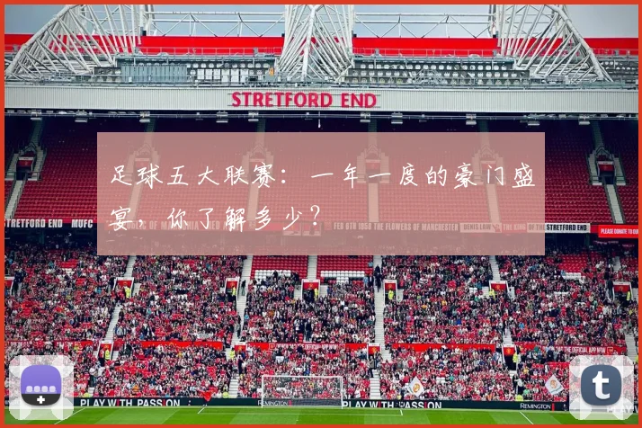 足球五大联赛:一年一度的豪门盛宴,你了解多少?